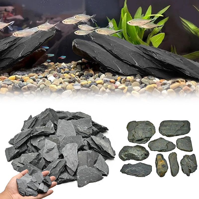 Aquarium Fish Farm - Kit di Pietre per Acquario 500/1000g,
