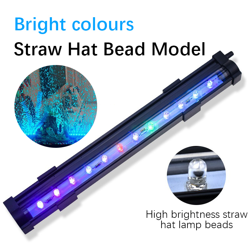 Aquarium Fish Colour - Nuovo acquario LED Bubble Light Impermeabilizzazione