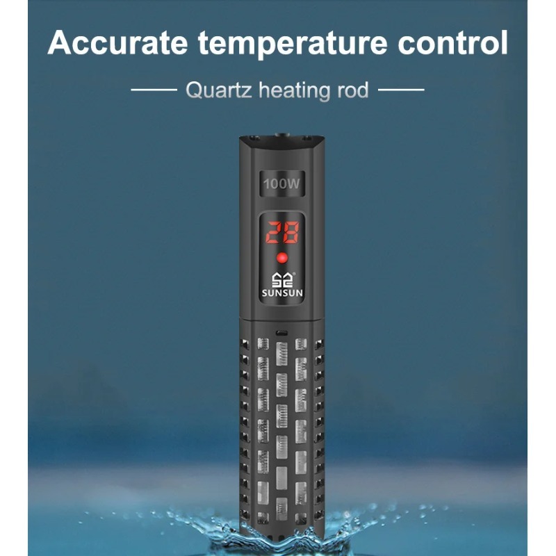 Aquarium Heater Submersible - Riscaldatore Sommergibile per Acquario con Display