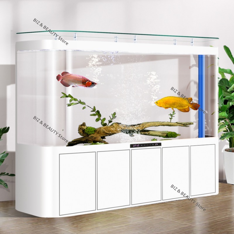 All Fish In Aquarium - Acquario ad Arco Grande per Soggiorno,