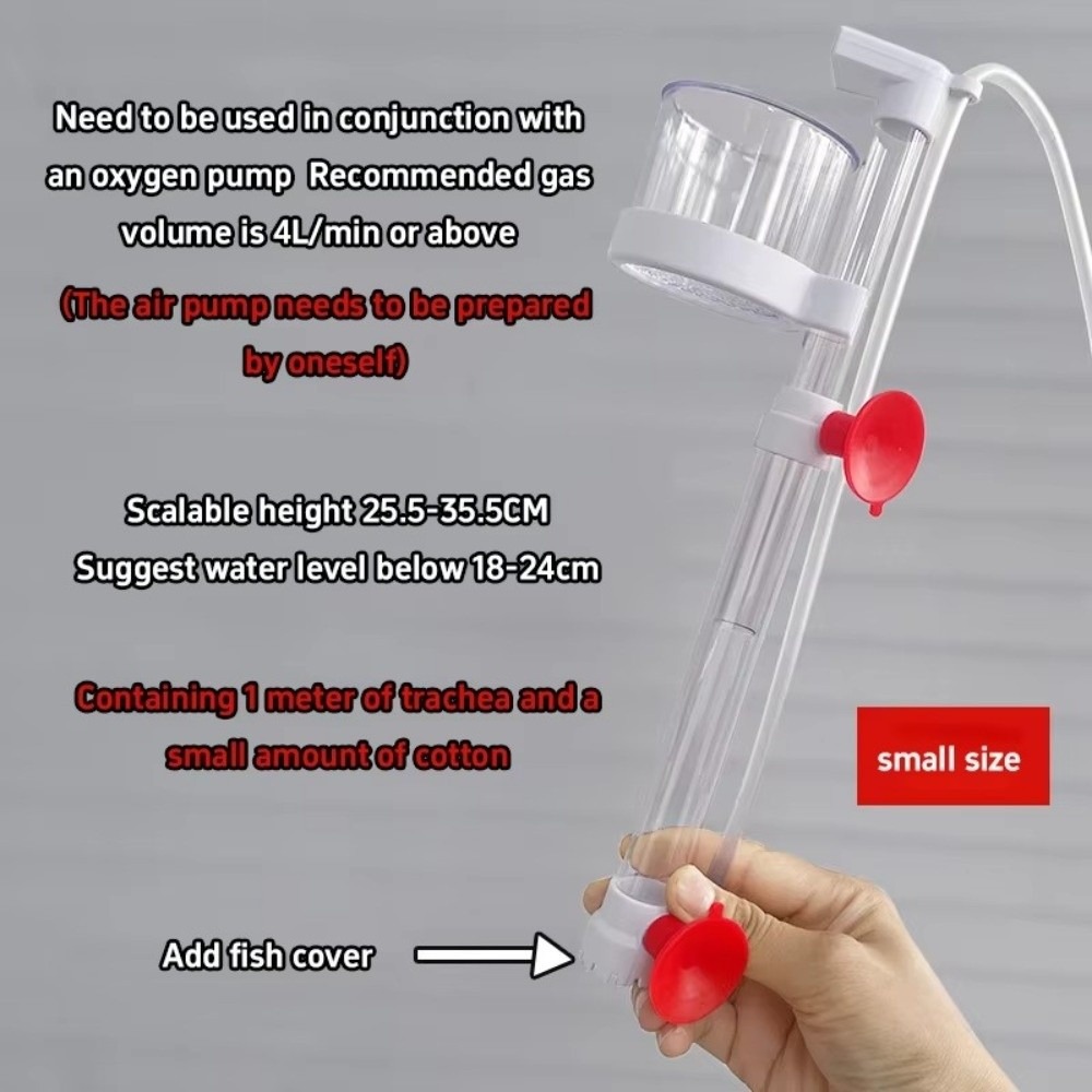 Gravel Vacuum Cleaner - Collettore di Rifiuti per Pesci Senza
