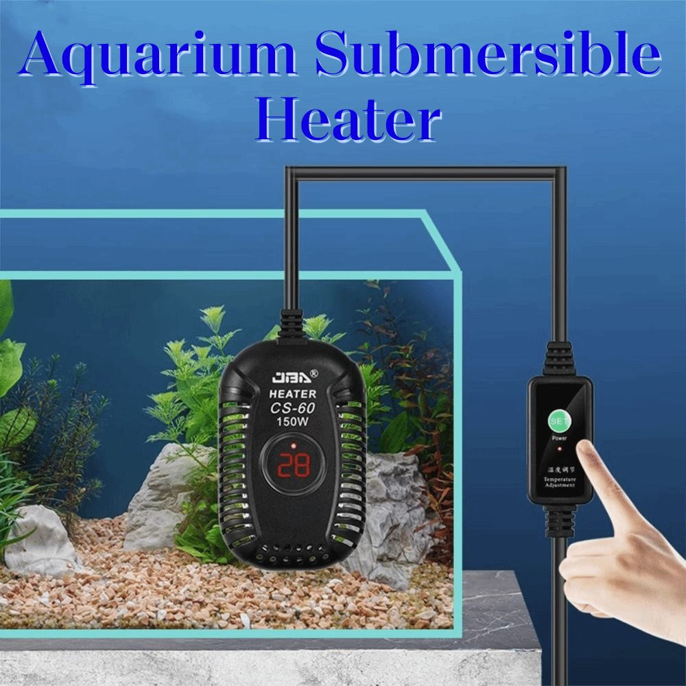 Aquarium Heater Submersible - Riscaldatore sommergibile per acquario in vetro