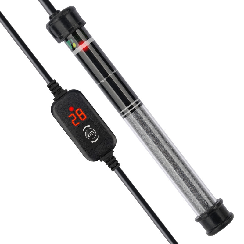 Aquarium Heater Submersible - Riscaldatore per Acquario, Termostato Automatico, Vetro
