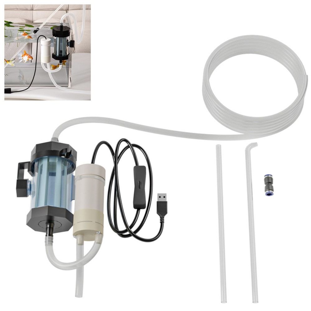 Gravel Vacuum Cleaner - Durevole 280GPH Cambiatore d'acqua per acquario