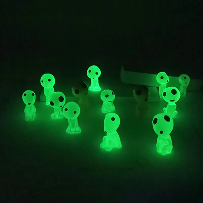 Aquarium Fish Farm - Miniature di Elfi Luminosi per Acquario,