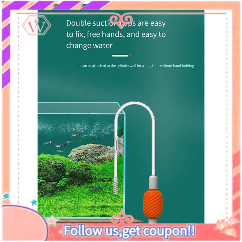 Gravel Vacuum Cleaner - Aspirapolvere per ghiaia per acquario aggiornato,