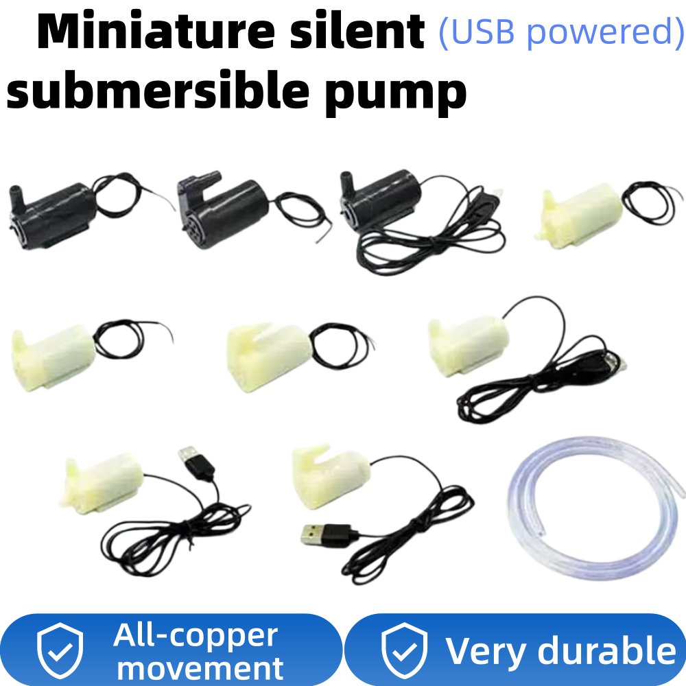 Aquarium Fish Delivery - 10-1PCS, DC 5V 3V Micro Pompa