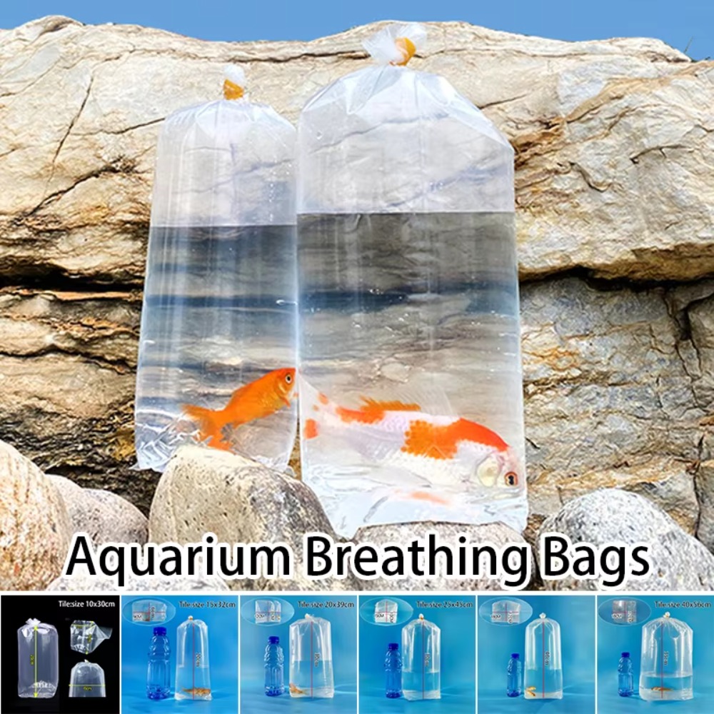 50 Pezzi di Sacche Trasparenti - Aquarium Fish Delivery recensione e prezzo