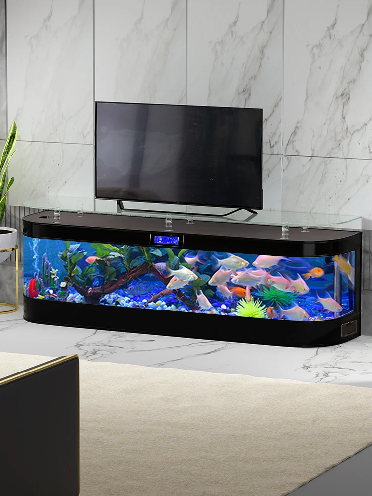 Mobile TV con Acquario in Vetr - Aquarium Fish Delivery recensione e prezzo