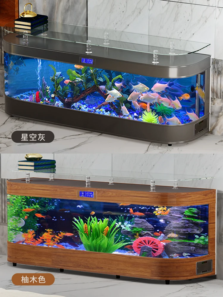 Mobile TV con Acquario in Vetr - Aquarium Fish Delivery recensione e prezzo