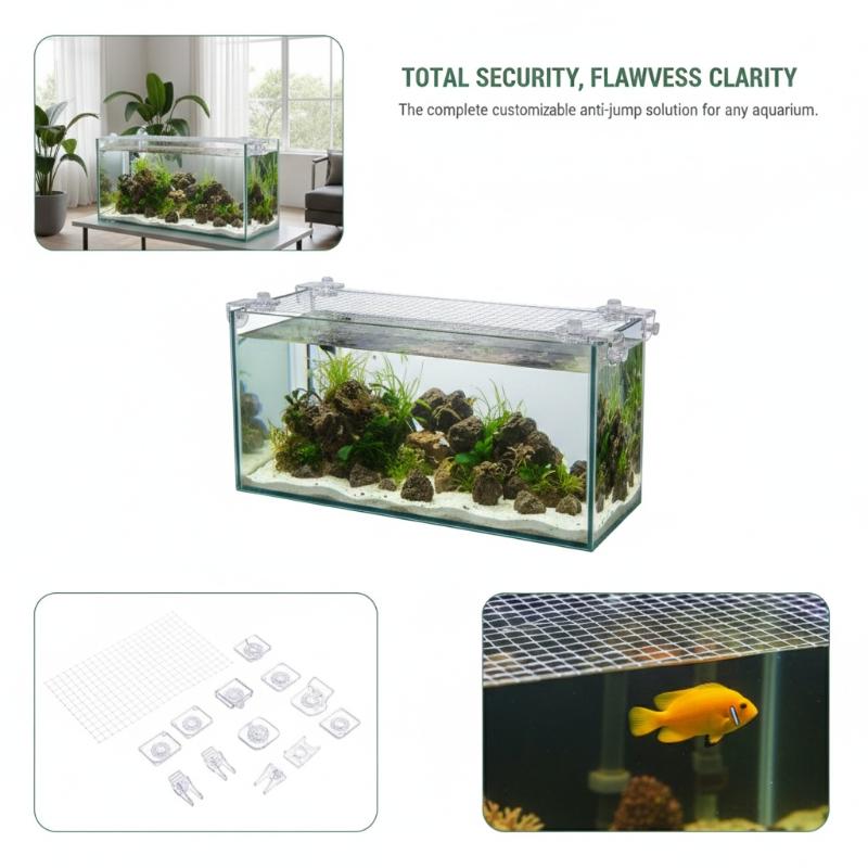 1 Pezzo Rete Anti-Fuga per Acq - Aquarium Fish Jumping recensione e prezzo