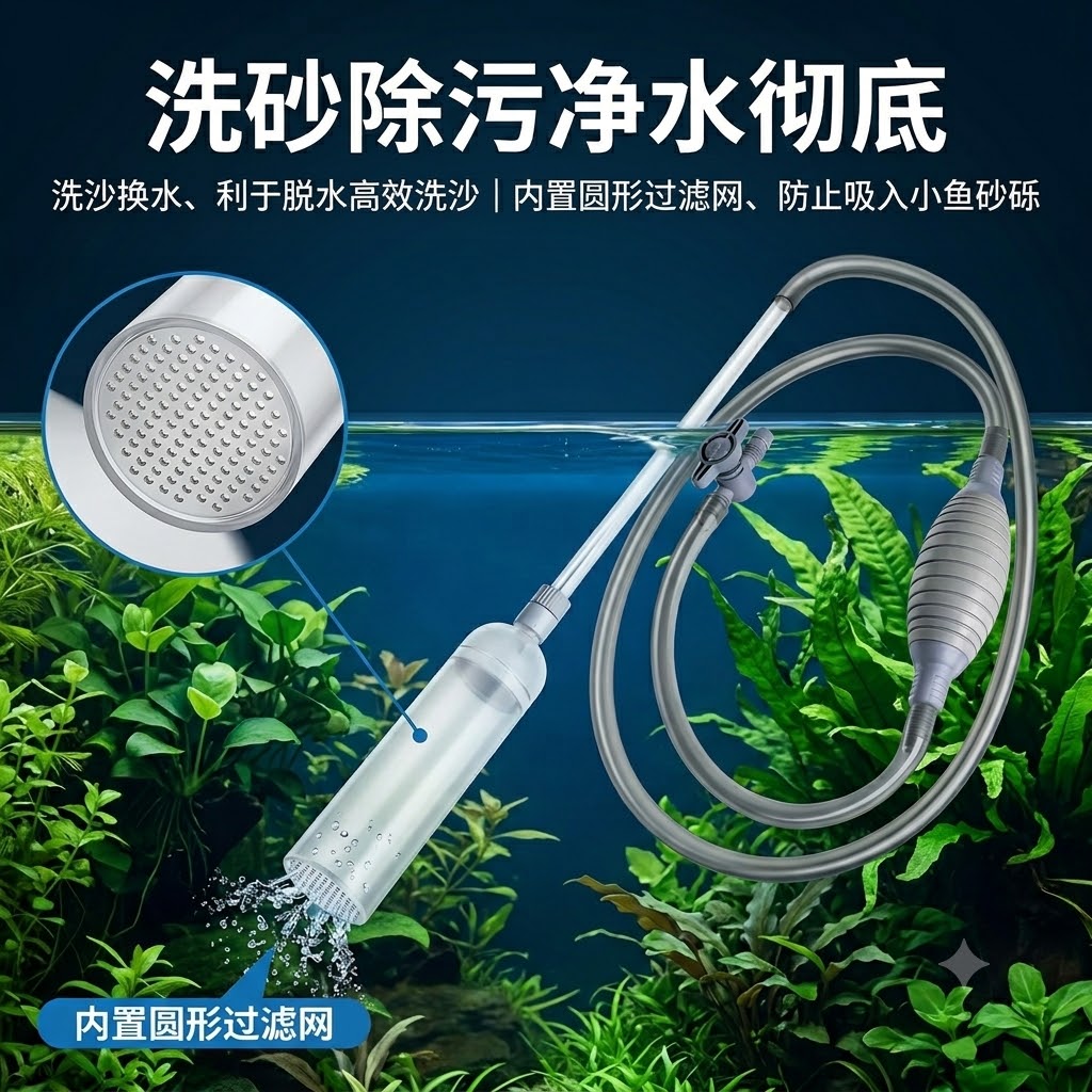 Sifone per Acquario, Cambia Ac - Gravel Vacuum Cleaner recensione e prezzo