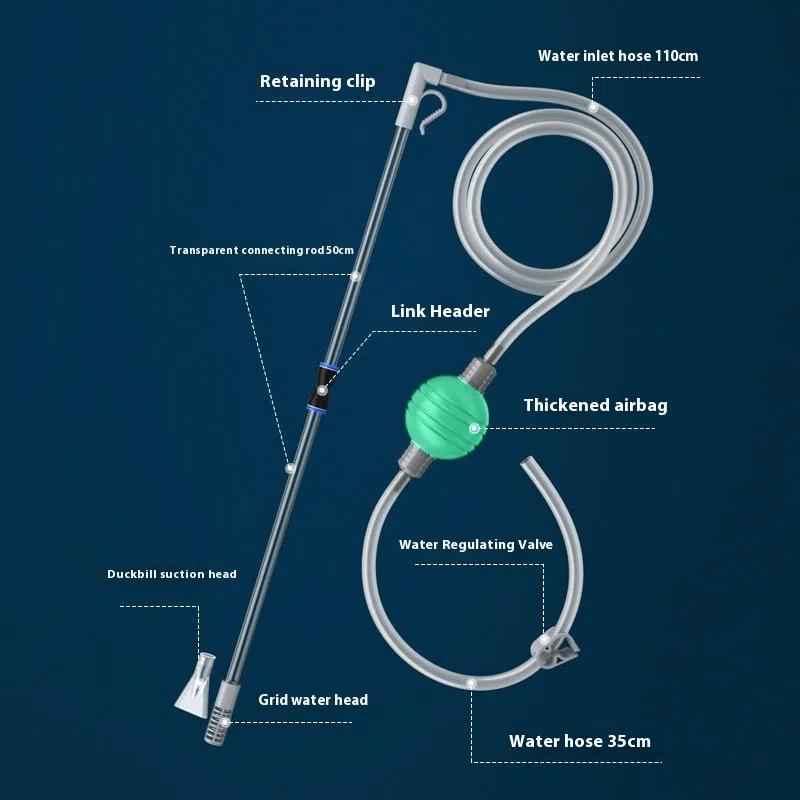 Acquario Pulitore per ghiaia S - Gravel Vacuum Cleaner recensione e prezzo