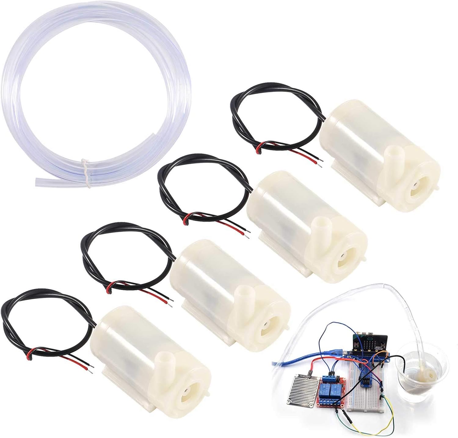 4 Pezzi Mini Pompa d'Acqua Som - Aquarium Fish Delivery recensione e prezzo