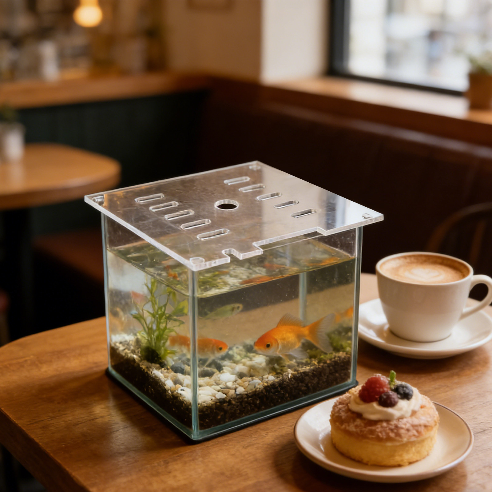 Coperchio Superiore in Acrilic - Aquarium Fish Jumping recensione e prezzo