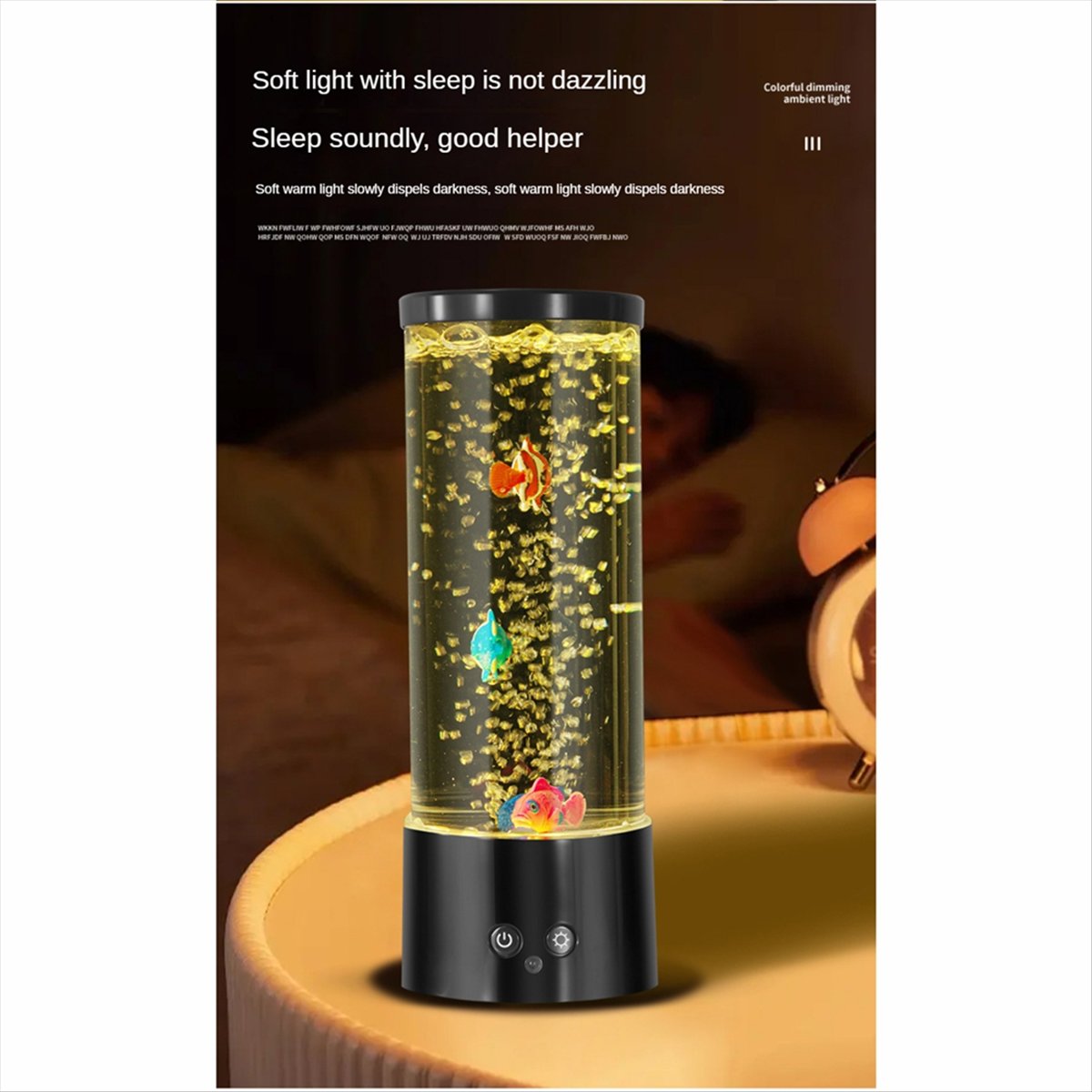*A99Z Mini RGB Bubble Fish Lam - Aquarium Fish Colour recensione e prezzo